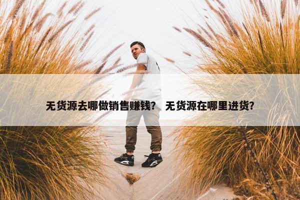 无货源去哪做销售赚钱？ 无货源在哪里进货？