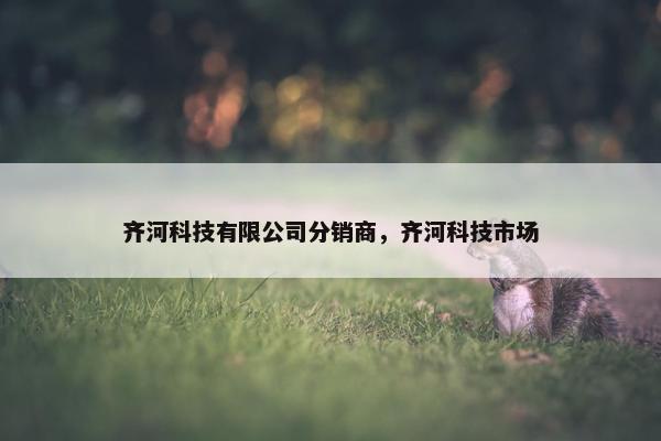 齐河科技有限公司分销商，齐河科技市场