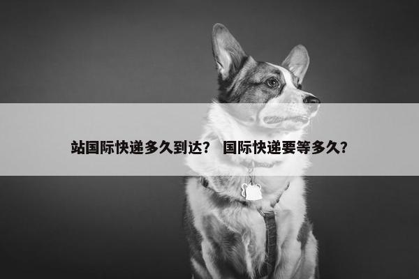 站国际快递多久到达？ 国际快递要等多久？