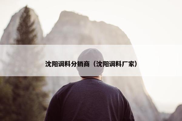沈阳调料分销商（沈阳调料厂家）