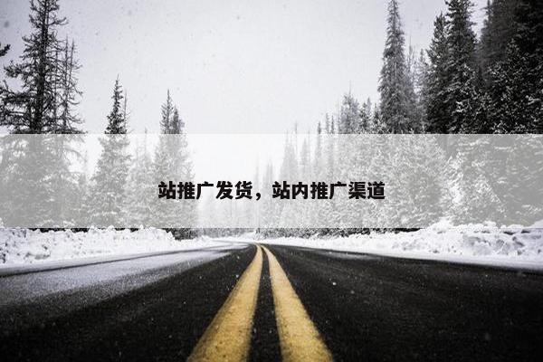 站推广发货，站内推广渠道