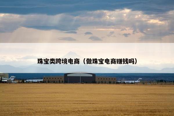 珠宝类跨境电商（做珠宝电商赚钱吗）