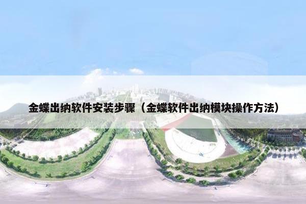 金蝶出纳软件安装步骤（金蝶软件出纳模块操作方法）