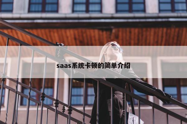 saas系统卡顿的简单介绍