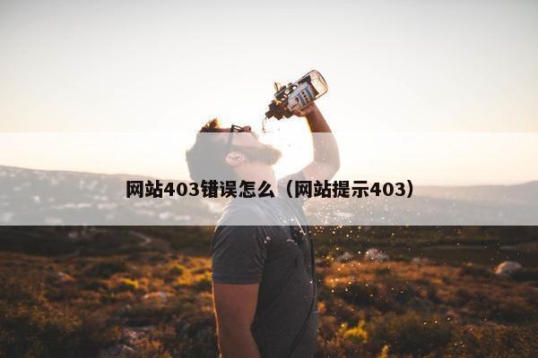 网站403错误怎么（网站提示403）