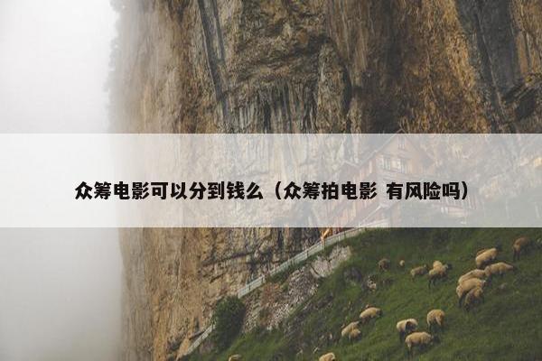 众筹电影可以分到钱么（众筹拍电影 有风险吗）