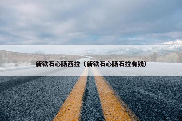 新铁石心肠西拉（新铁石心肠石拉有钱）