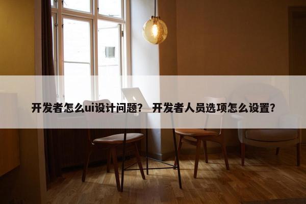 开发者怎么ui设计问题？ 开发者人员选项怎么设置？