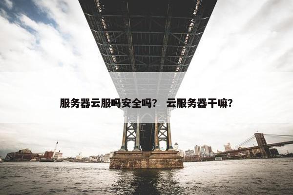 服务器云服吗安全吗？ 云服务器干嘛？