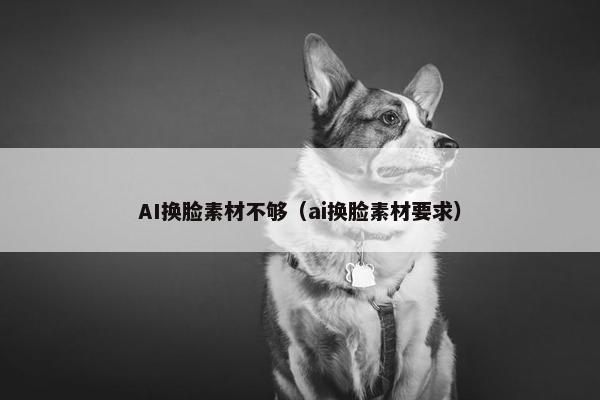 AI换脸素材不够（ai换脸素材要求）