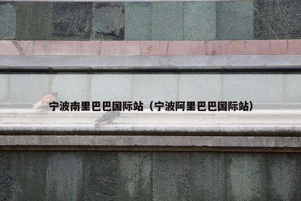 宁波南里巴巴国际站（宁波阿里巴巴国际站）