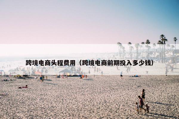 跨境电商头程费用（跨境电商前期投入多少钱）