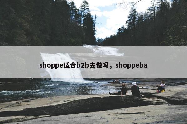 shoppe适合b2b去做吗，shoppeba