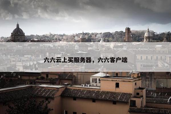 六六云上买服务器，六六客户端