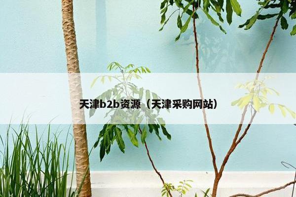 天津b2b资源（天津采购网站）