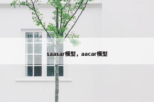 saasar模型，aacar模型