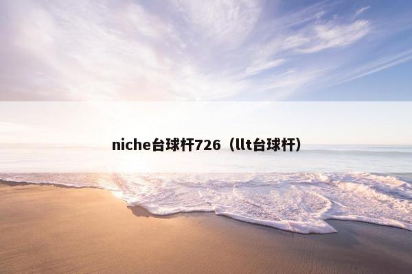 niche台球杆726（llt台球杆）