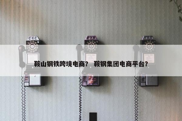 鞍山钢铁跨境电商？ 鞍钢集团电商平台？