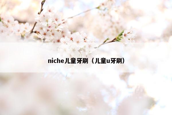 niche儿童牙刷（儿童u牙刷）