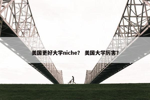美国更好大学niche？ 美国大学厉害？