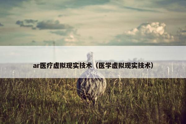 ar医疗虚拟现实技术（医学虚拟现实技术）