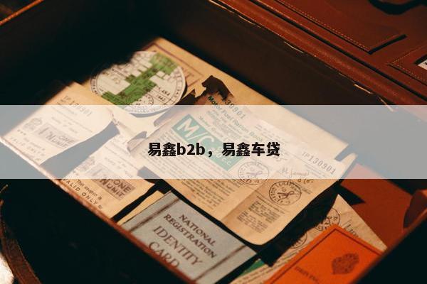 易鑫b2b，易鑫车贷