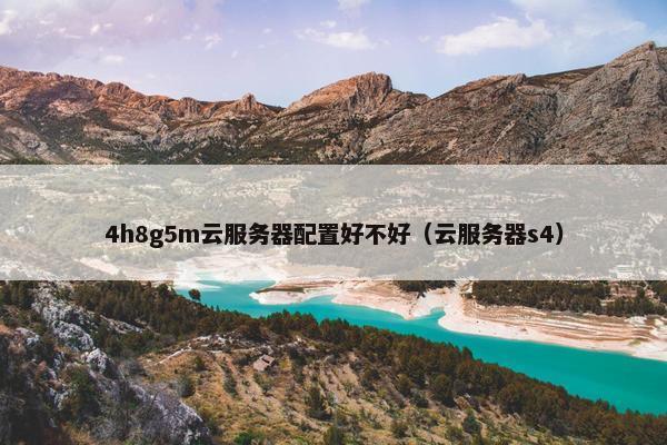 4h8g5m云服务器配置好不好（云服务器s4）