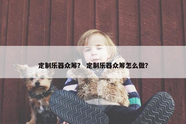定制乐器众筹？ 定制乐器众筹怎么做？
