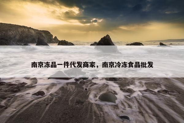 南京冻品一件代发商家,南京冷冻食品批发