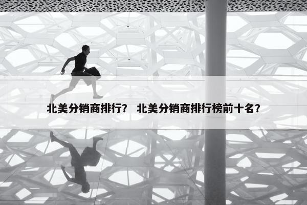 北美分销商排行? 北美分销商排行榜前十名? 北美分销商排行? 北美分销商排行榜前十名?