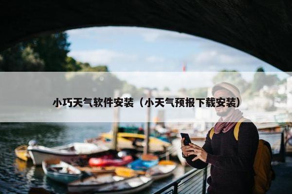 小巧天气软件安装(小天气预报下载安装)