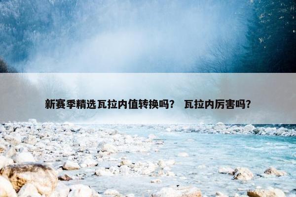 新赛季精选瓦拉内值转换吗？ 瓦拉内厉害吗？